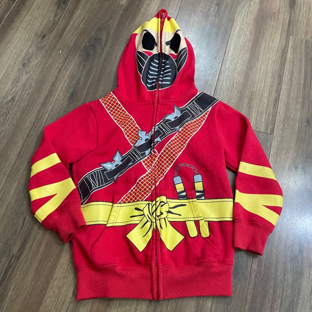 3/$20 Peepin & Creepin Ninja full zip up hoodie